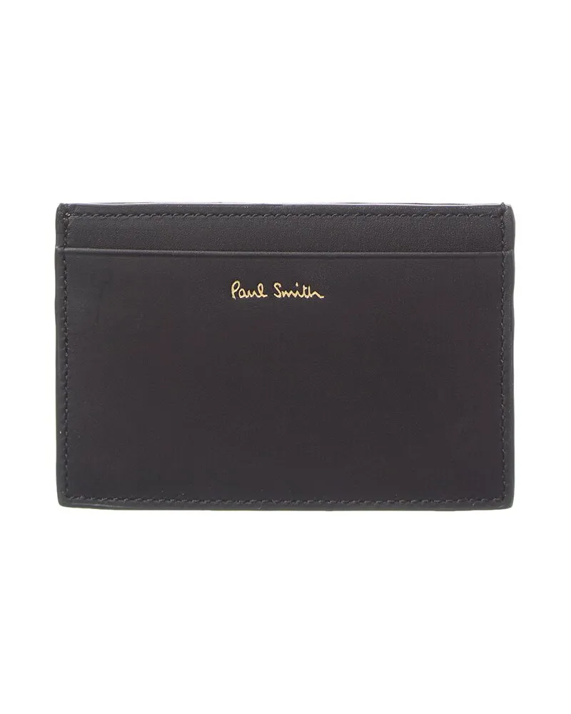 Paul Smith Leather Card Holder Black