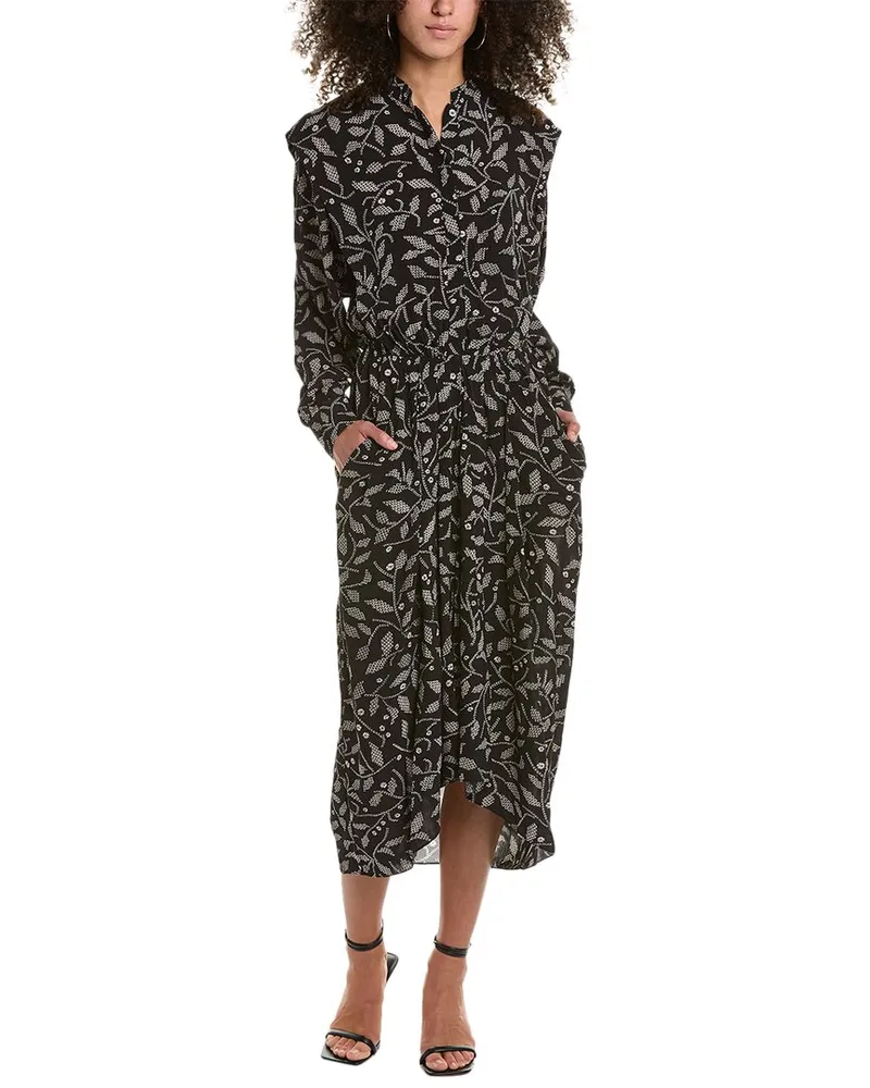 Isabel Marant Étoile Okley Midi Dress Black