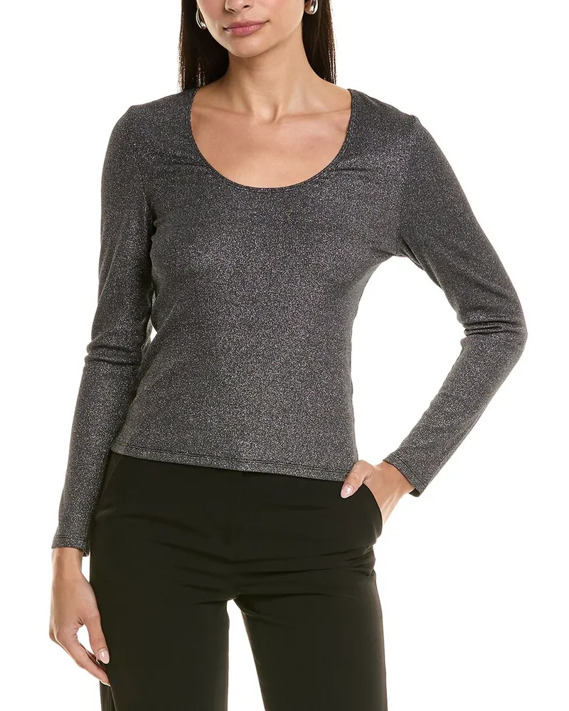 LnA Clothing Jacinda Shirt Silver