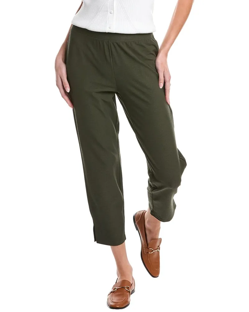 Eileen Fisher High-Waisted Slim Crop Pant Nocolor