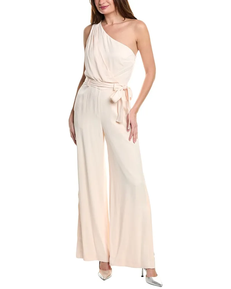 Reiss Eliza One Shoulder Jumpsuit Nocolor