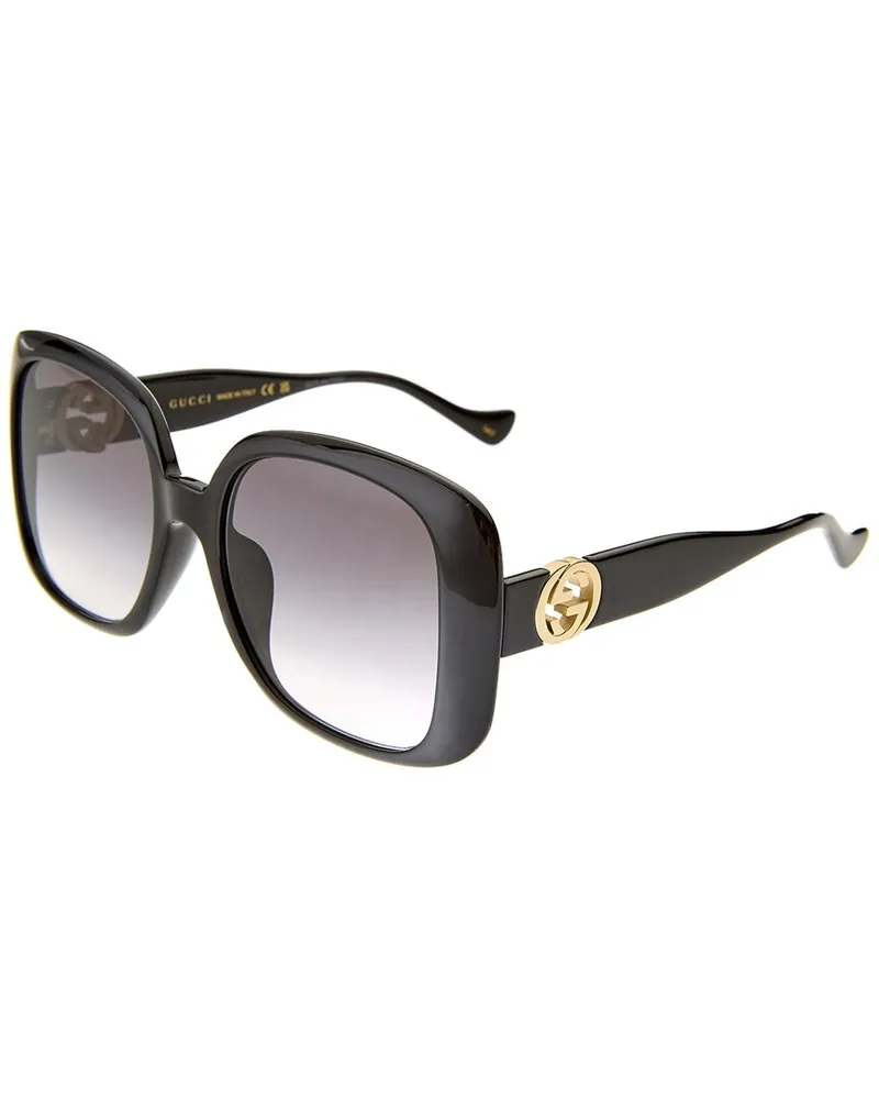Gucci Women's GG1029SA 57mm Sunglasses Black