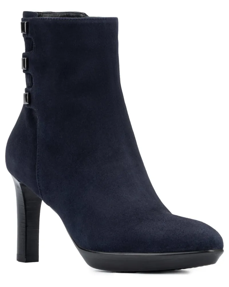 Aquatalia Romea Weatherproof Suede Boot Blue