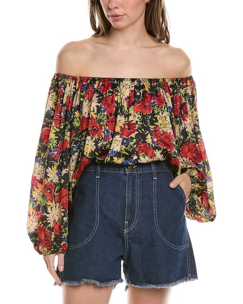 The Great The Palmette Top Blue