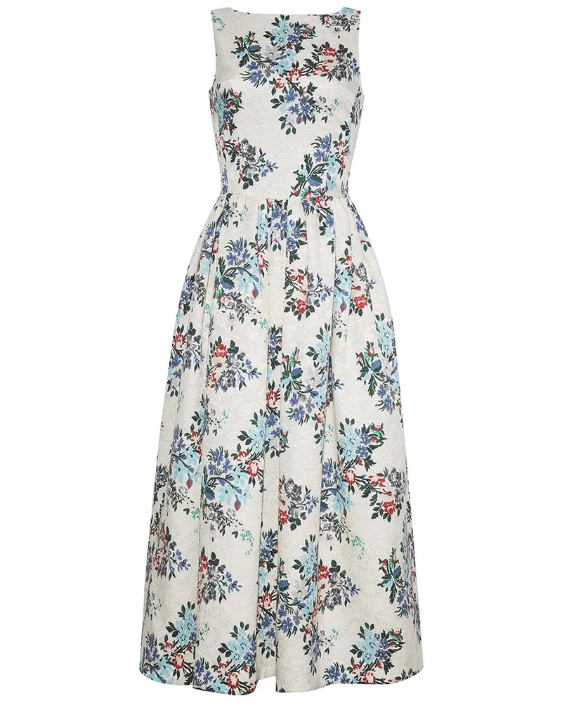 Adam Lippes Sophia Silk & Wool-Blend Dress Nocolor