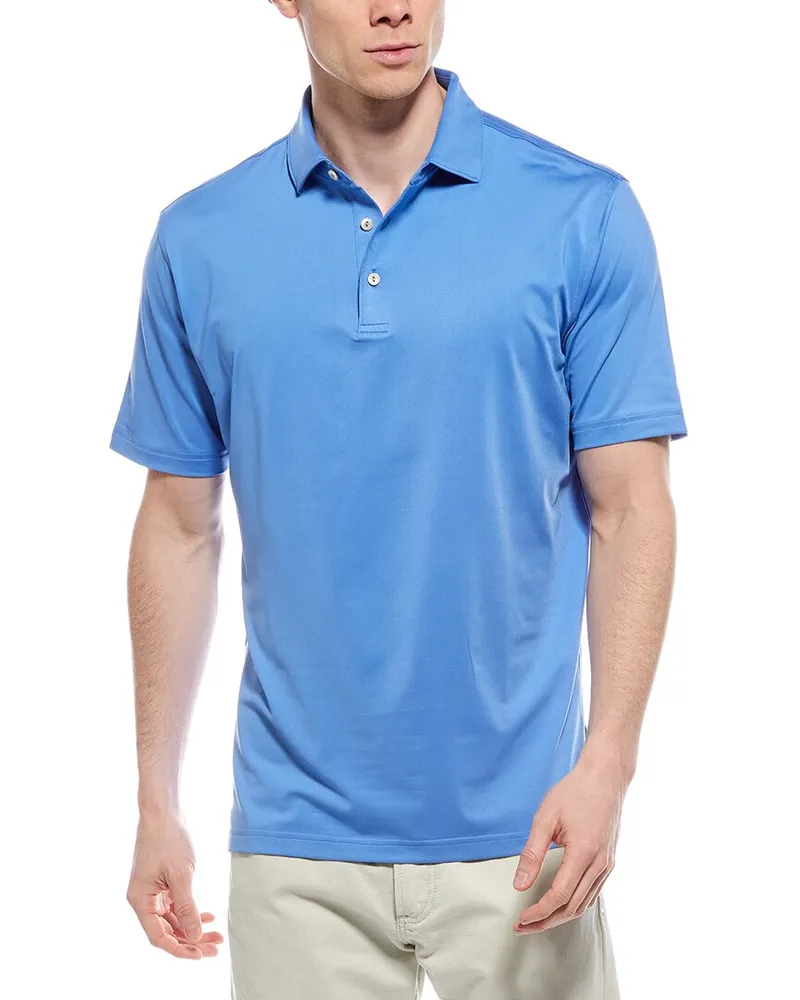 Peter Millar The Players Polo Shirt Blue