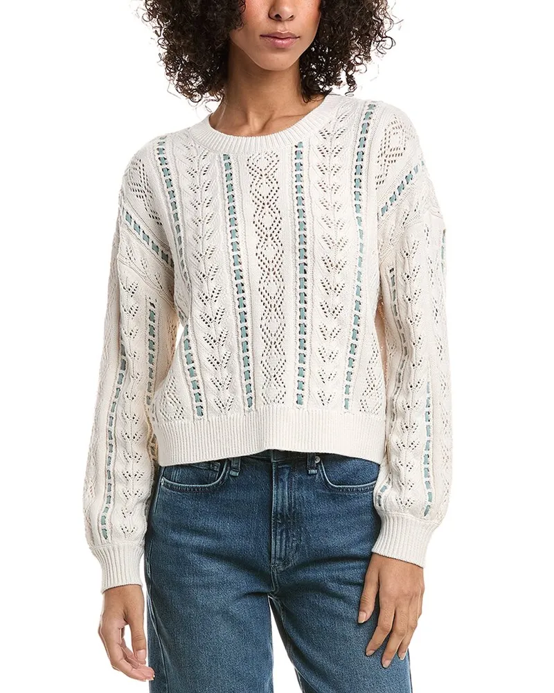 Splendid Penelope Sweater White