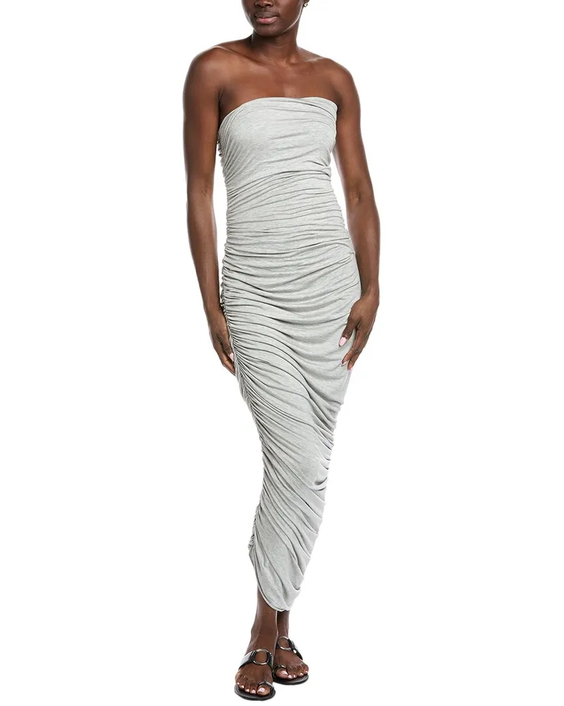 Norma Kamali Diana Gown Grey