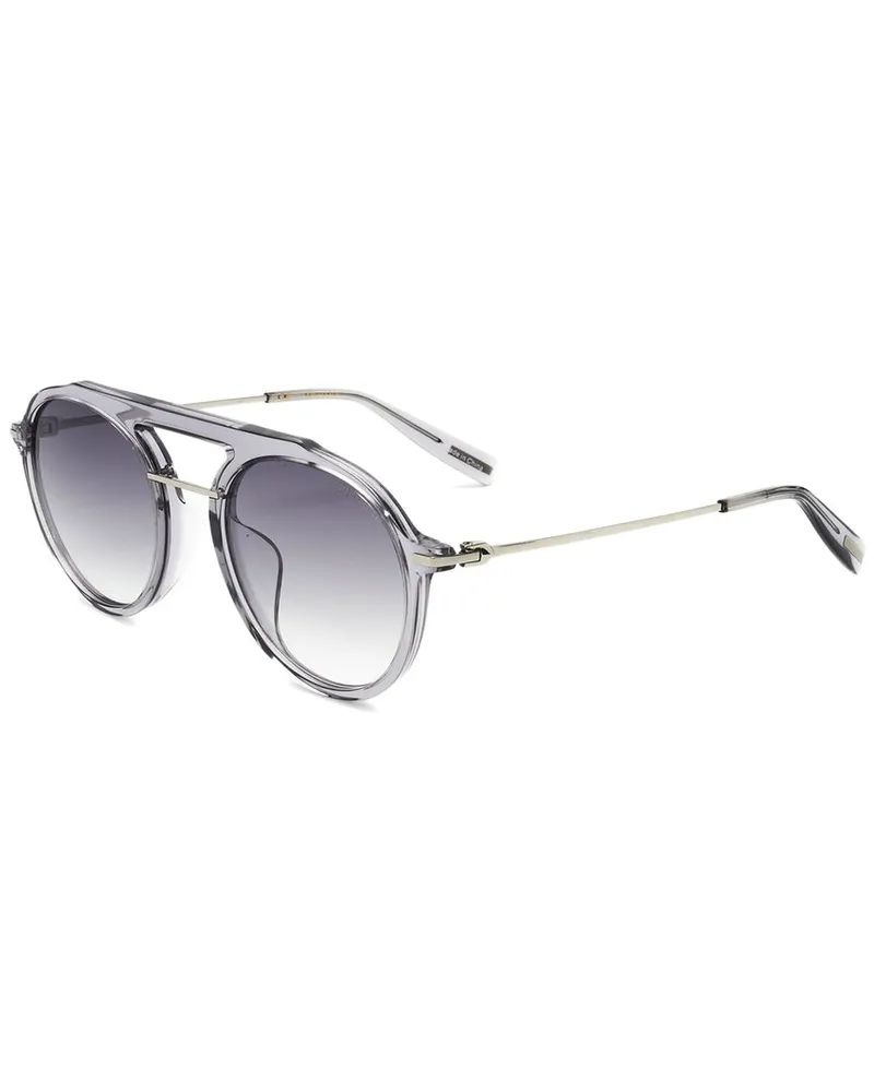 Trussardi Unisex STR403F 07P1 53mm Sunglasses Brown