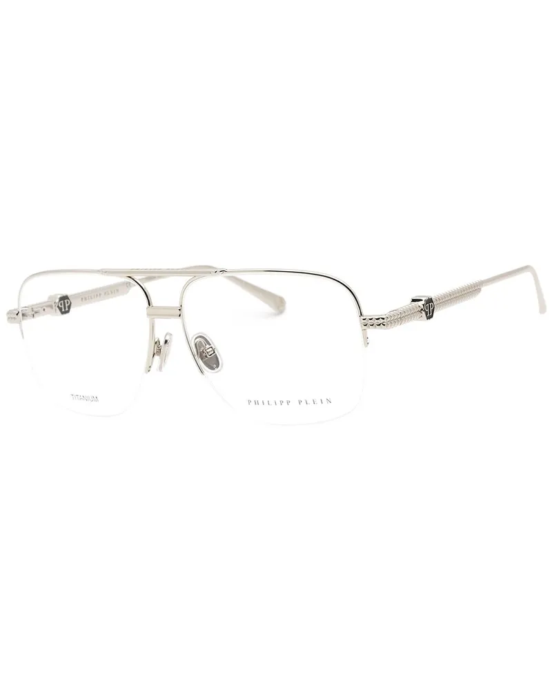 Philipp Plein Men's VPP063W 60mm Optical Frames Nocolor