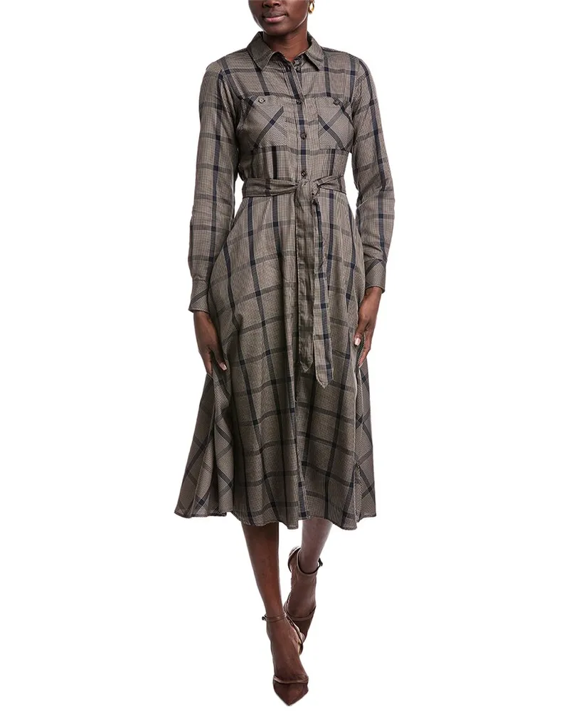 Barbour Claudia Shirtdress Brown