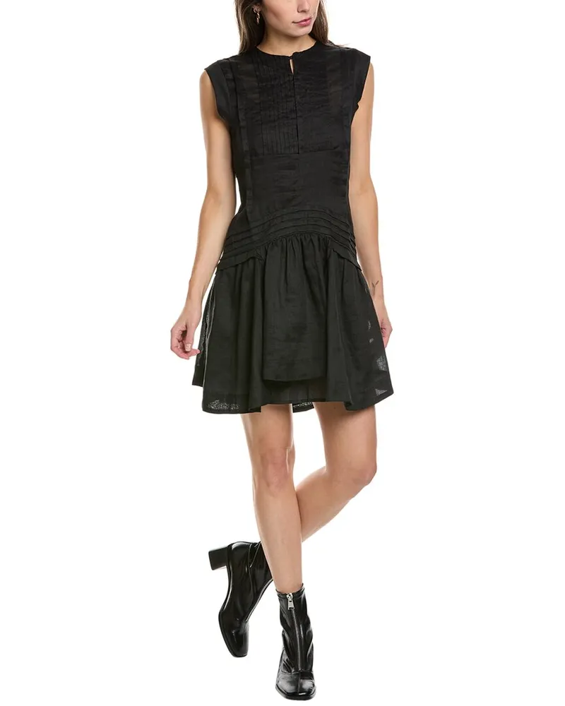 Rag & Bone Este Shift Dress Black