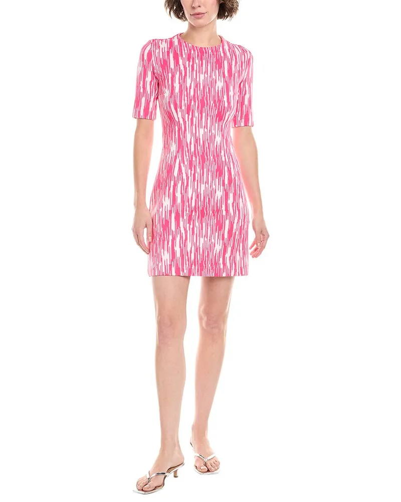 Missoni Jacquard Sheath Dress Pink