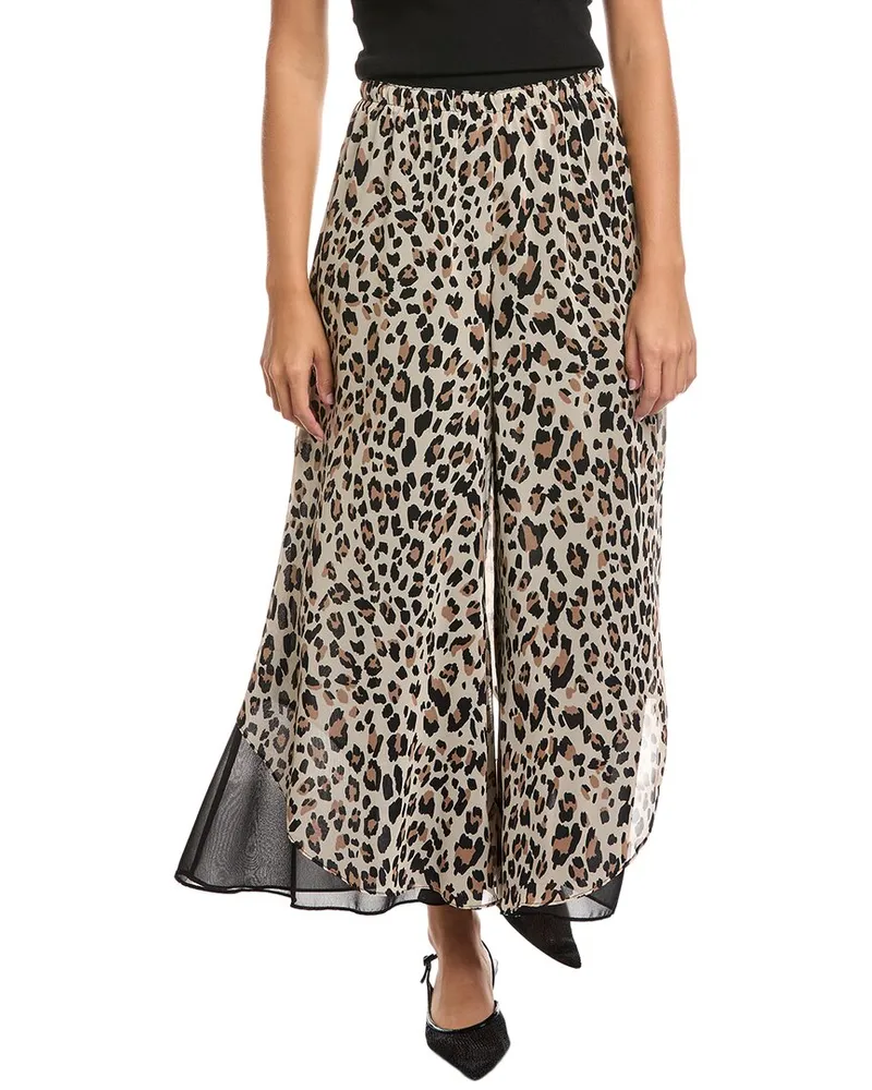 Joseph Ribkoff Print Pant Tan