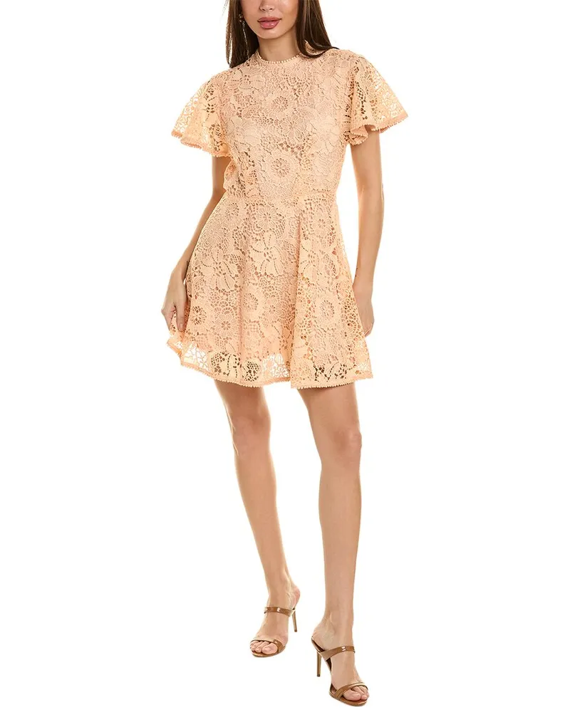 Sabina Musayev Sue Mini Dress Orange