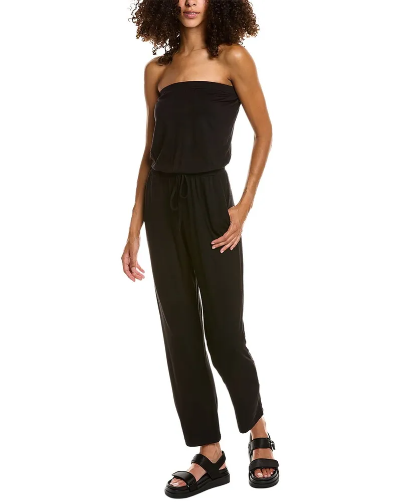 Michael Stars Penelope Straight Leg Jumpsuit Black