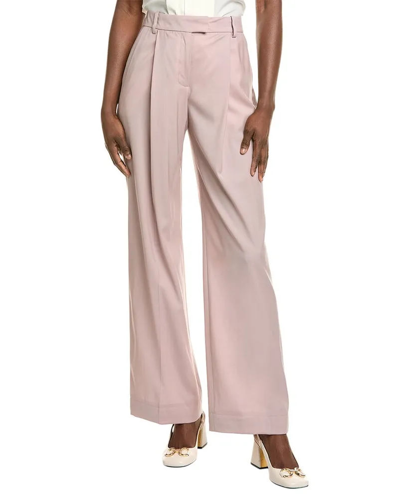 HUGO BOSS Traverse Wool Pant Beige
