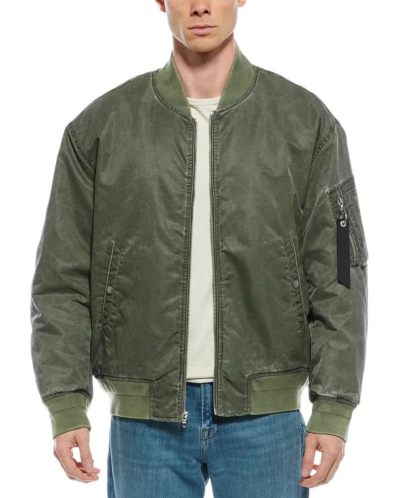 Rag & Bone Manston Bomber Jacket Green
