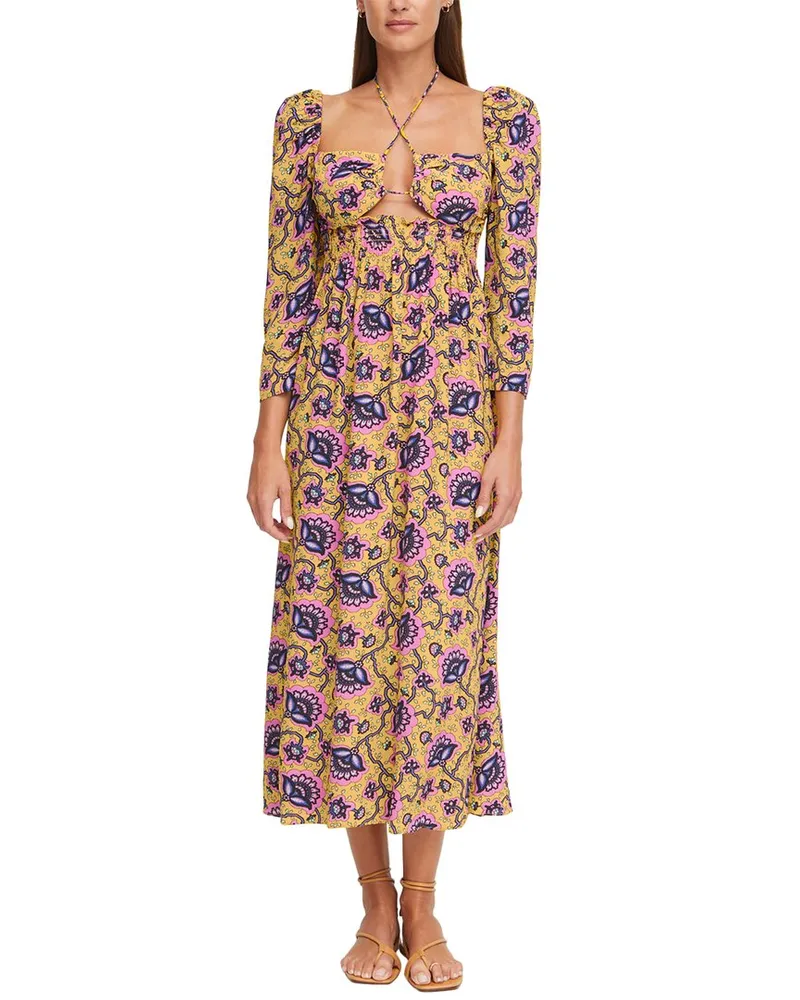 RHODE Phoenix Midi Dress Nocolor