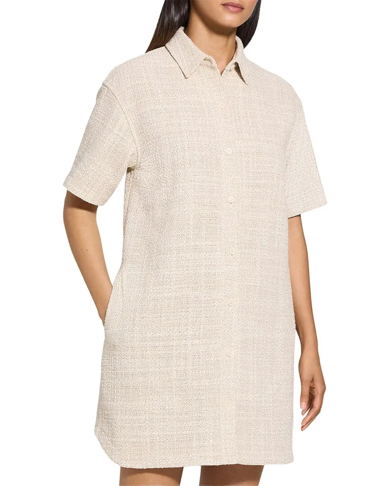 Theory Easy Mini Dress Brown