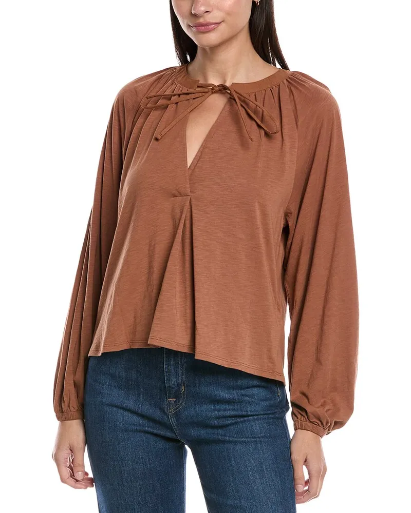 Nation Ltd Chiara Top Brown