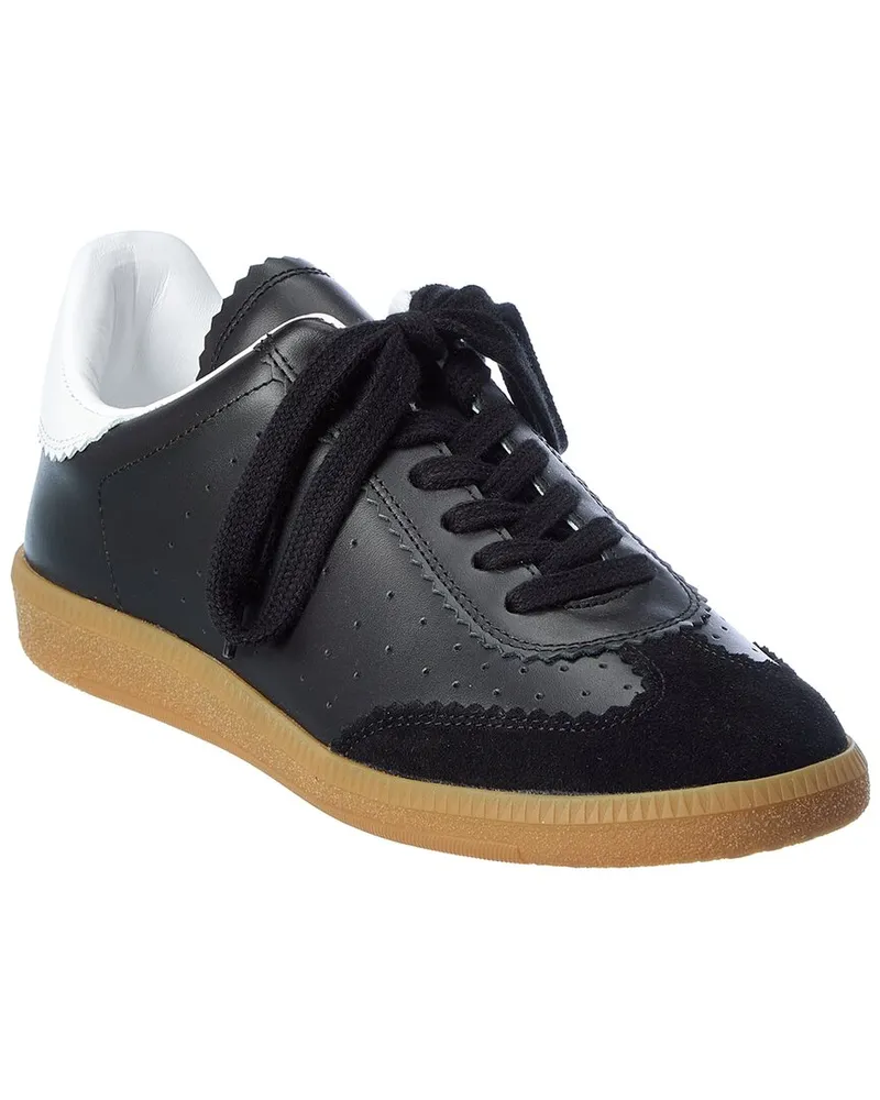 Isabel Marant Bryce Leather Sneaker Black