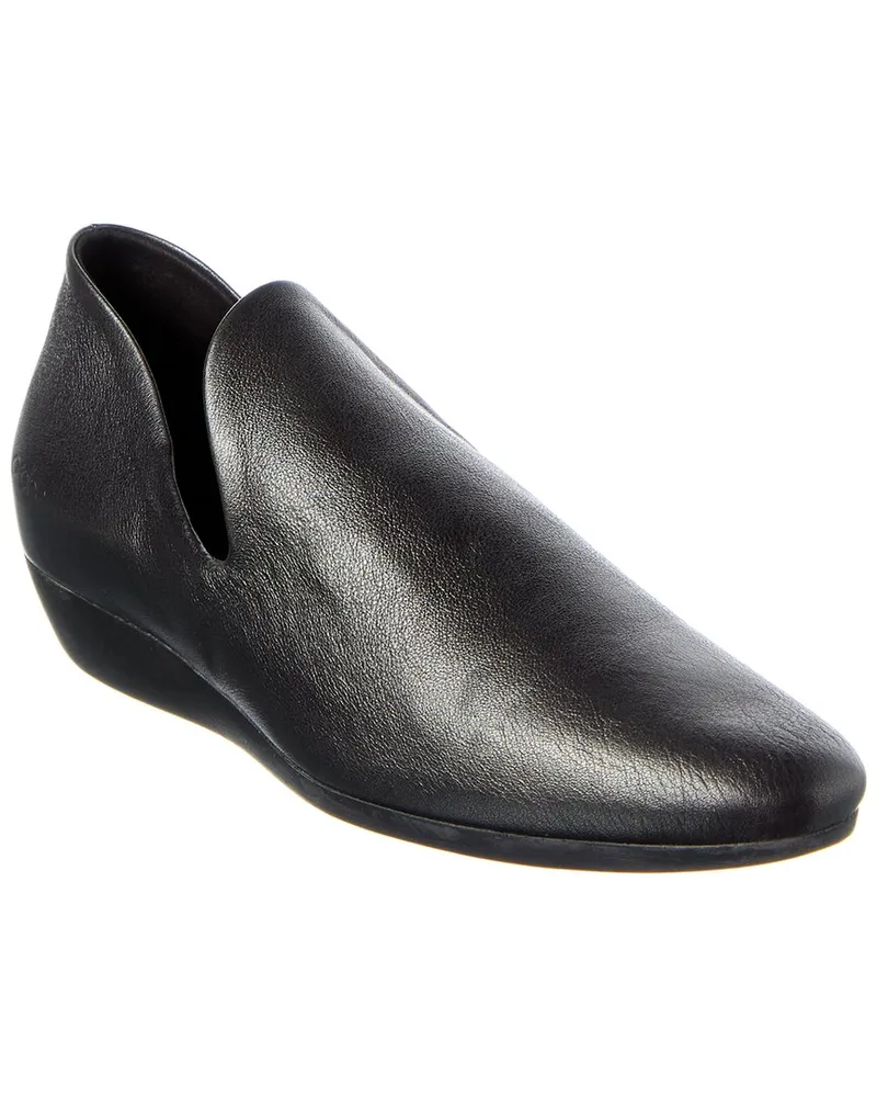 Arche Onyroa Leather Bootie Black