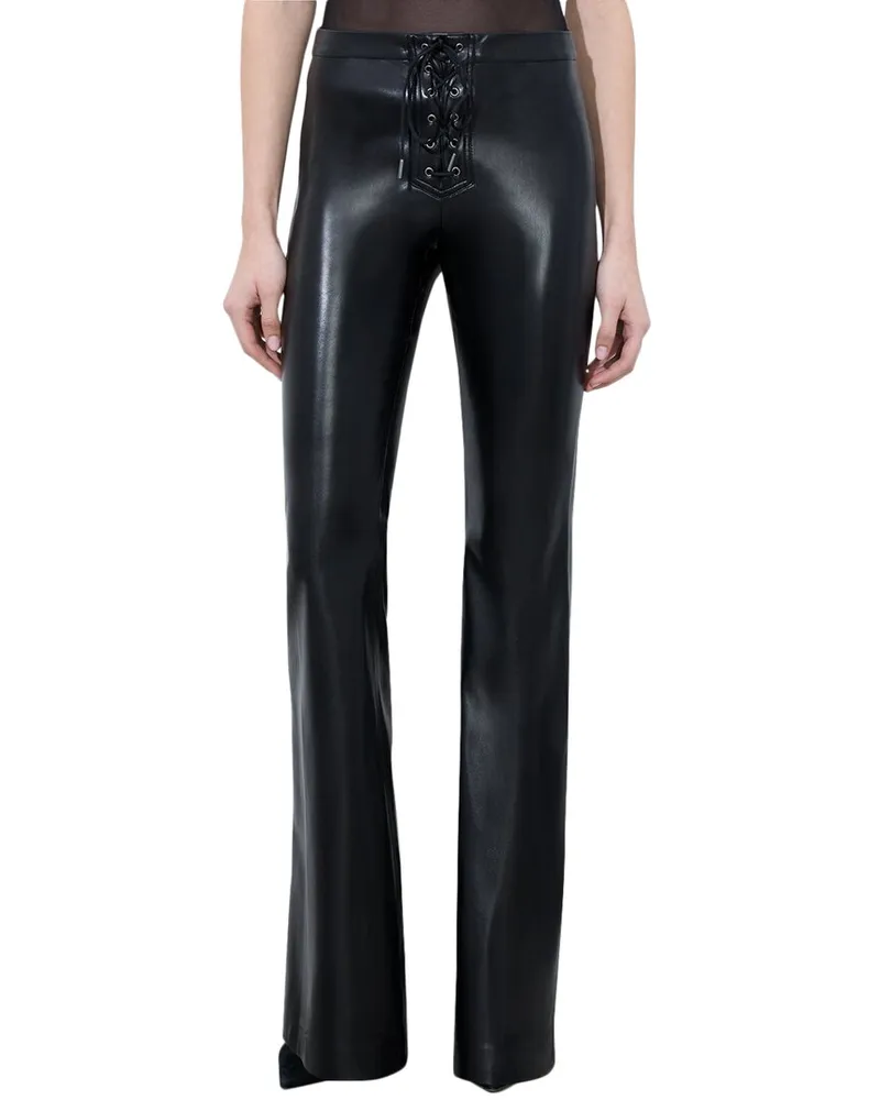 Alice + Olivia Ravyn Up Bootcut Pant Black