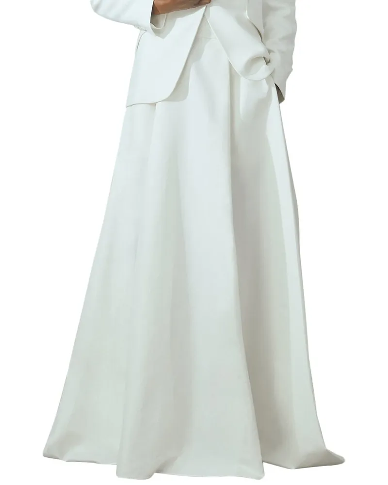 Reiss Louisa Full Bridal Skirt White
