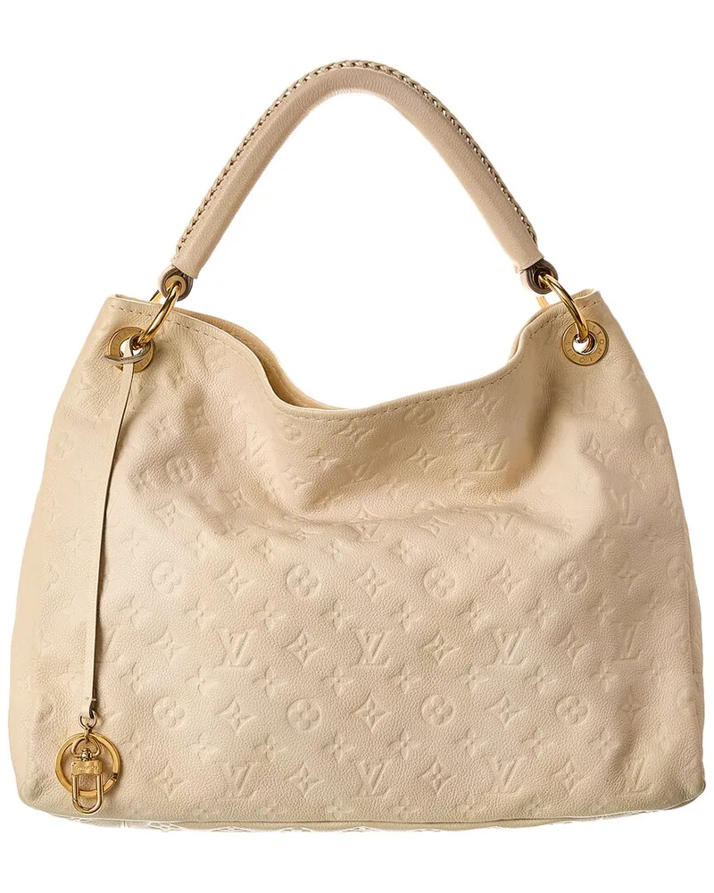 Louis Vuitton White Monogram Canvas Artsy MM (Authentic Pre-Loved Nocolor