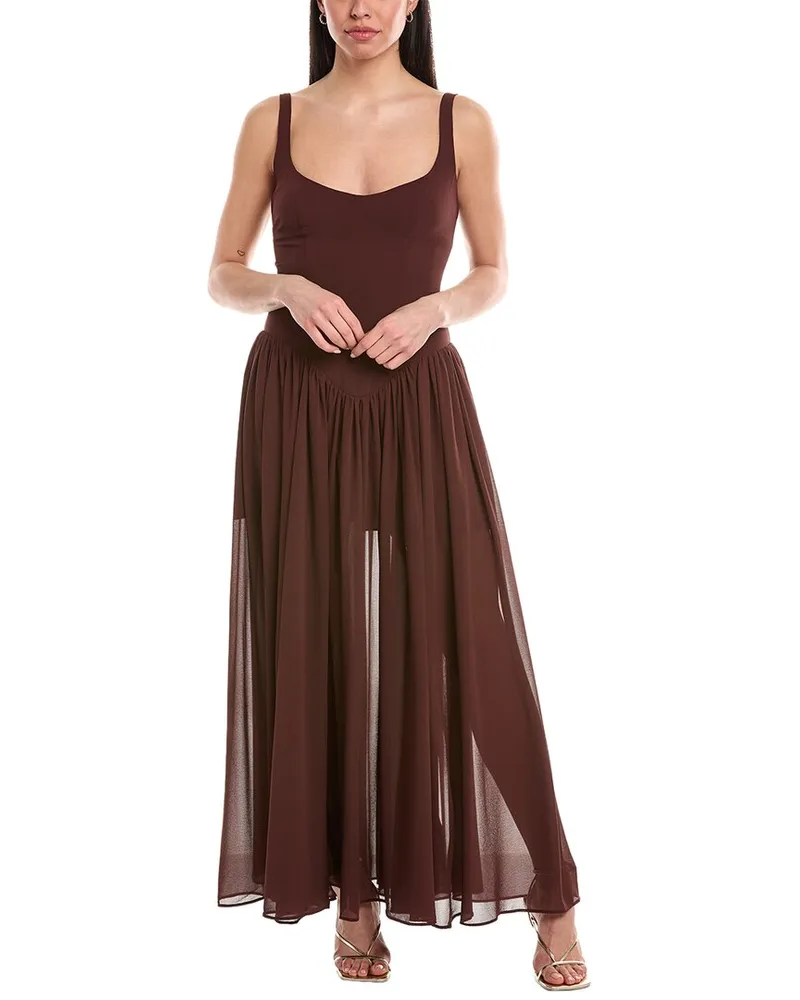 Bardot Briann Maxi Dress Brown