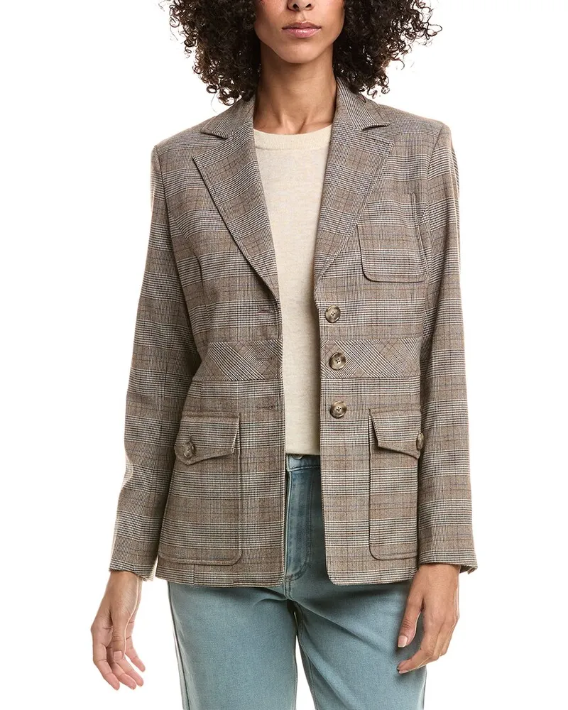 Anne Klein Blazer Grey