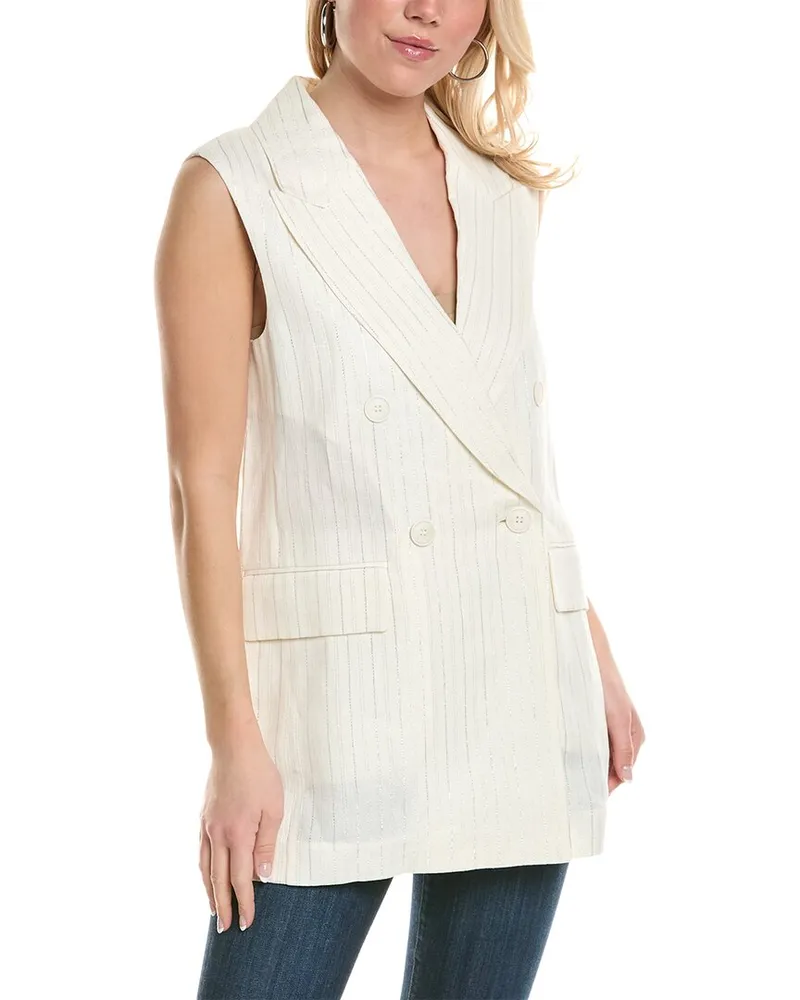 Peserico Line-Blend Vest White