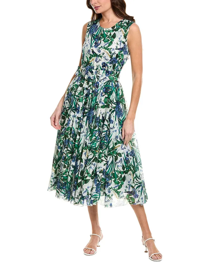 Samantha Sung Aster Midi Dress White