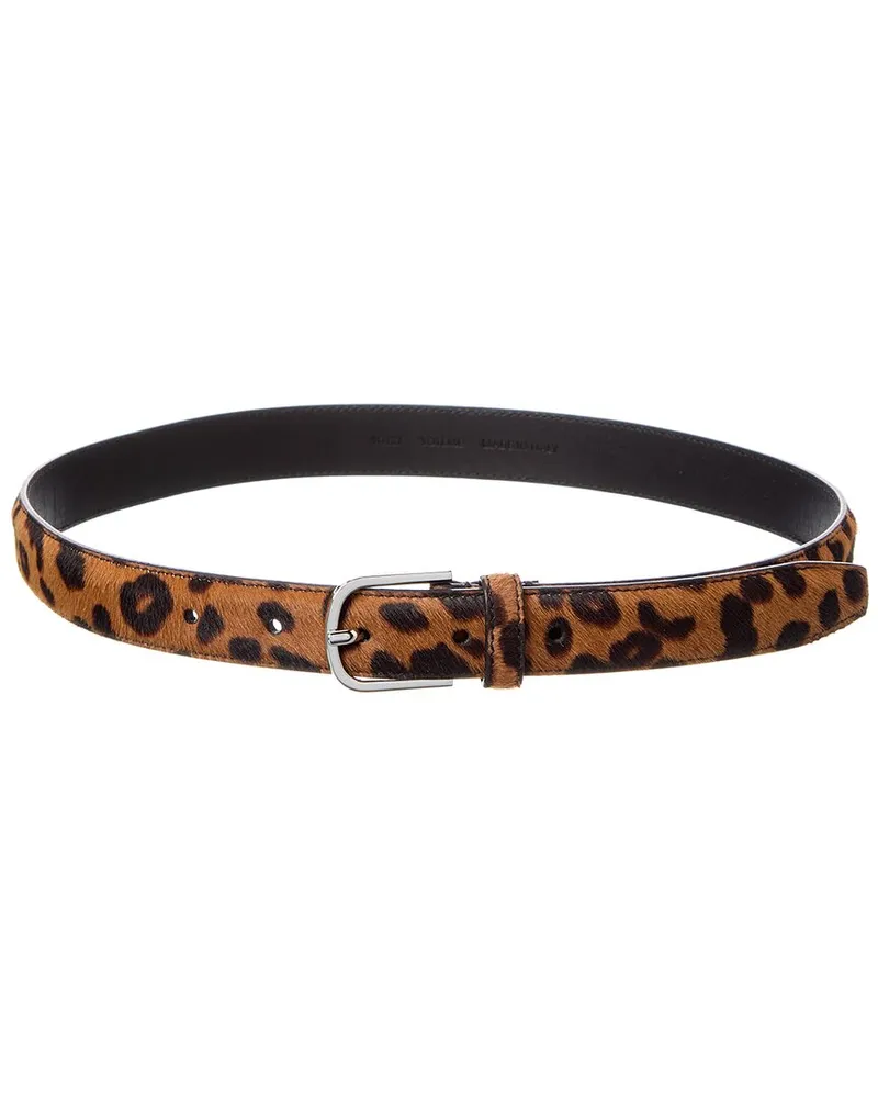 Totême Haircalf Belt Brown