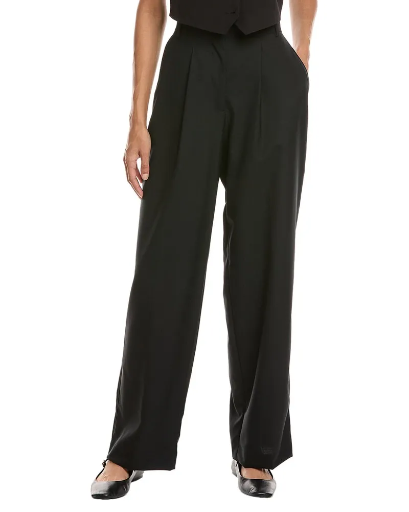 Officine Generale Officine Generale New Sophie Wool Pant Black
