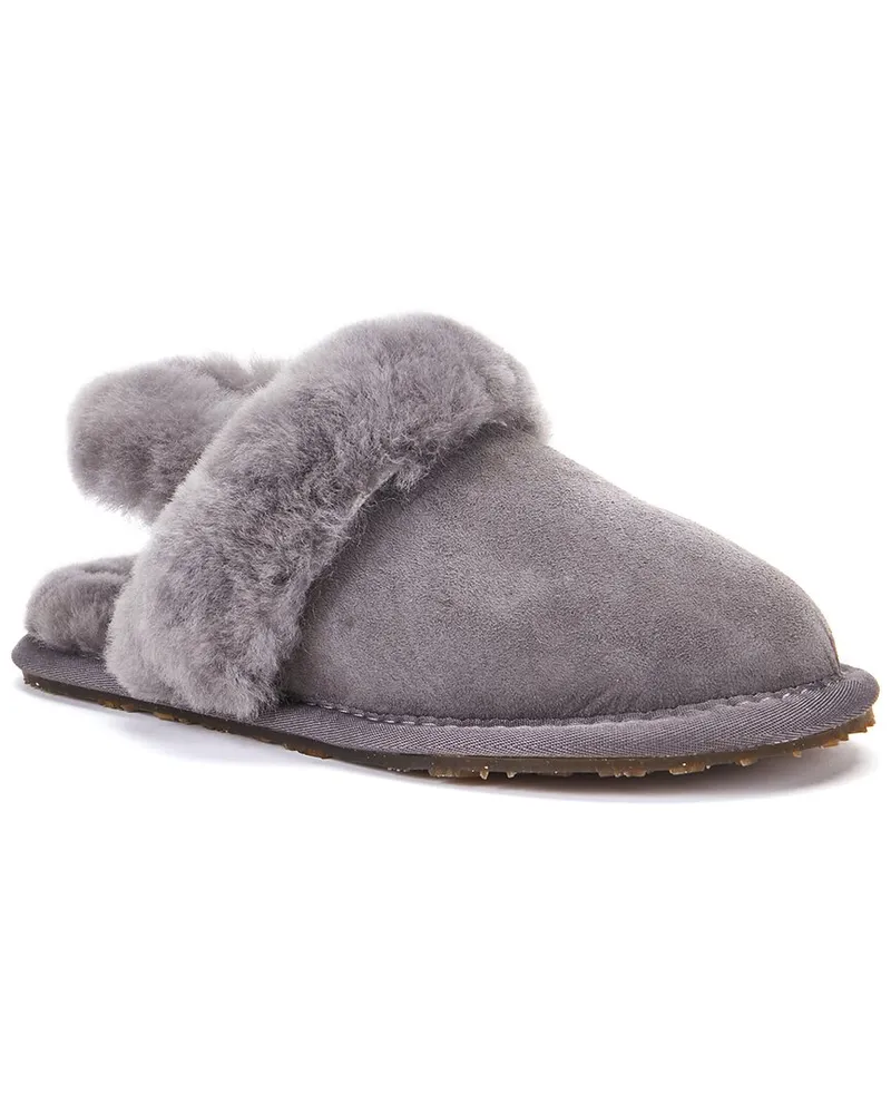 Australia Luxe Sheepskin Slingback Mule Grey