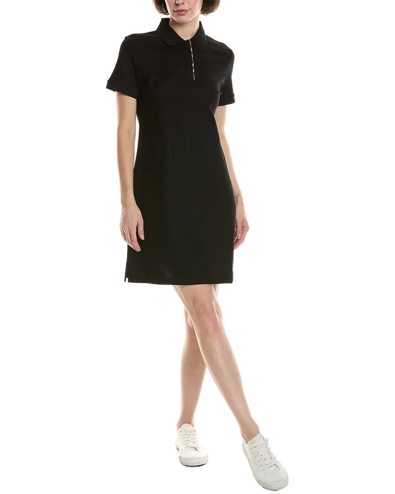 Burberry Check Mini Dress Black