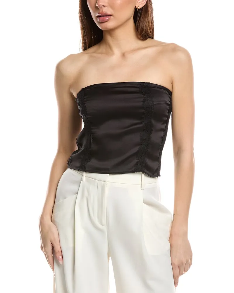 AllSaints Morgan Tube Top Black