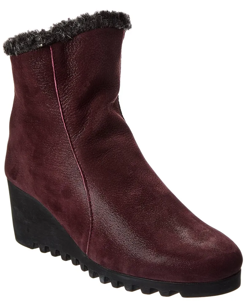 Arche Laelys Leather Boot Red