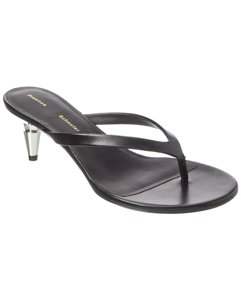 Proenza Schouler Leather Sandal Black