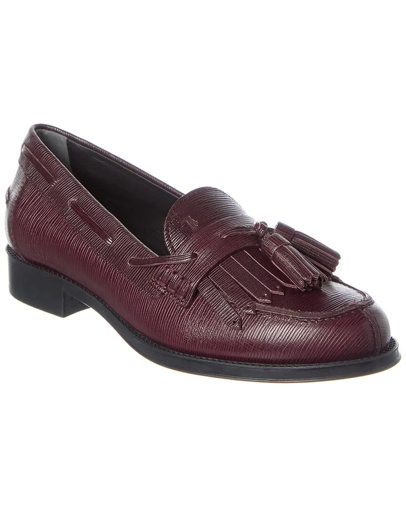 TOD'S TOD’s Leather Loafer Red