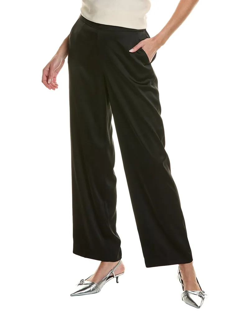 Anne Klein Wide Leg Pant Black