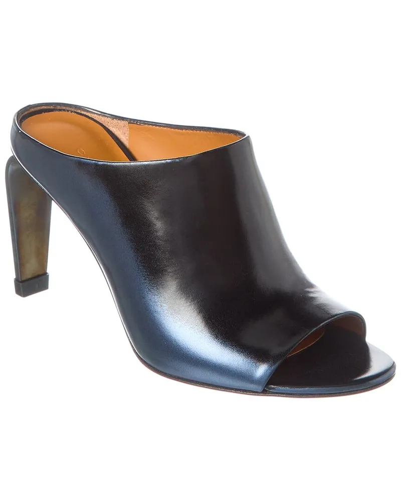 Robert Clergerie Maeva Leather Sandal Blue