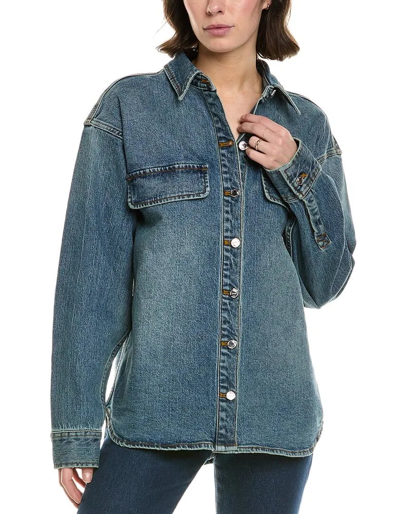 Rebecca Minkoff Jamie Denim Button-Down Shirt Nocolor
