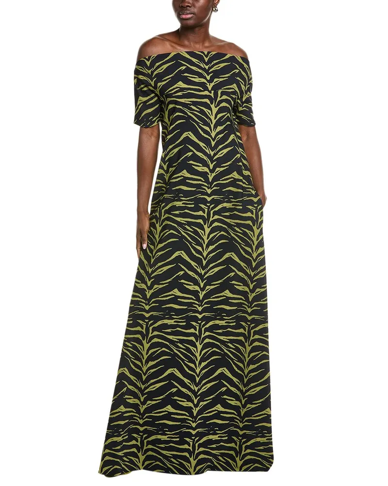 Chiara Boni Yasin Maxi Dress Green