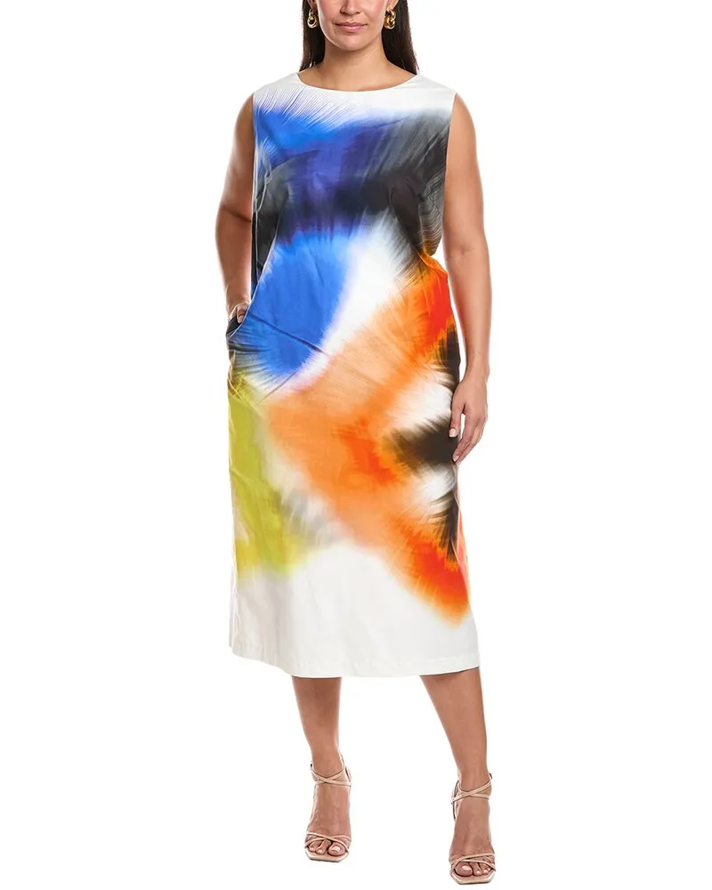 Marina Rinaldi Plus Angola Dress Nocolor