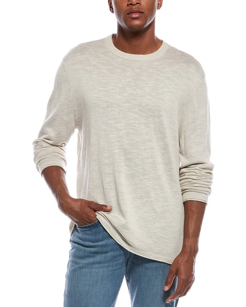 7 for all mankind Crewneck Sweater White