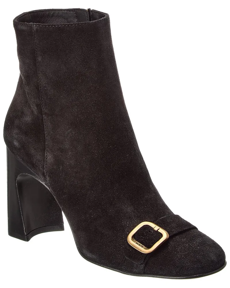 TOD'S TOD’s Suede Bootie Black