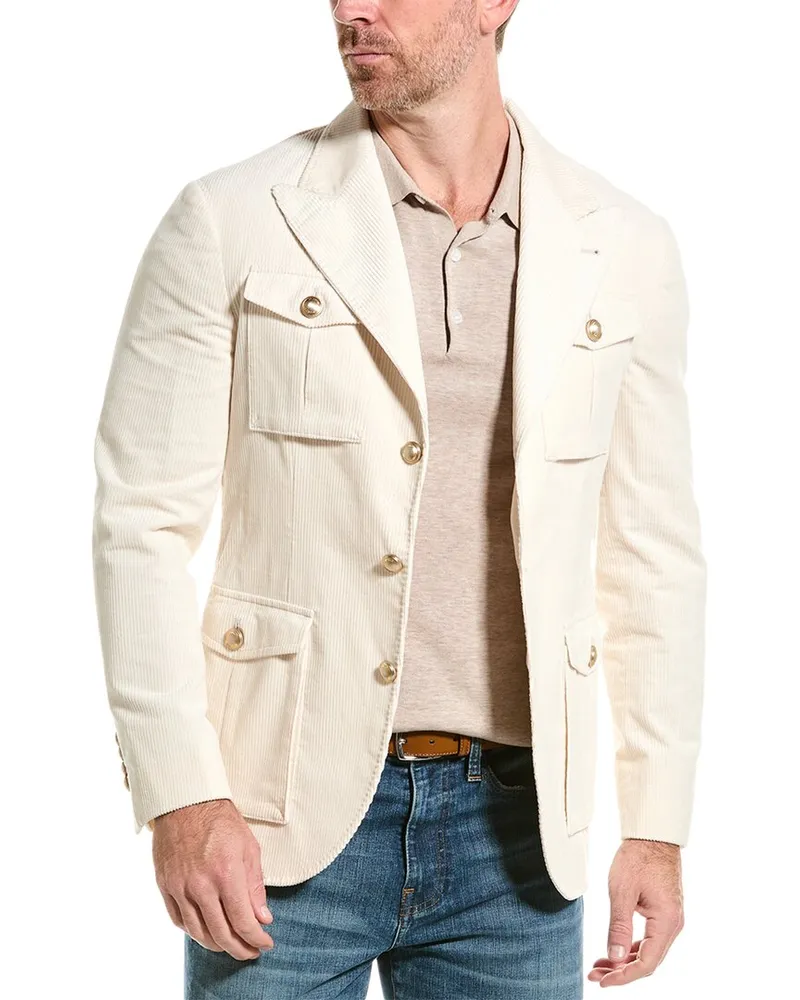 Brunello Cucinelli Corduroy Jacket Nocolor